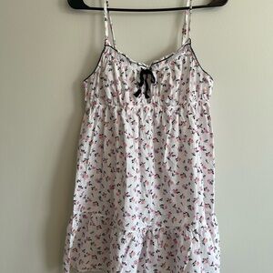 Victoria's Secret pink and white floral dress